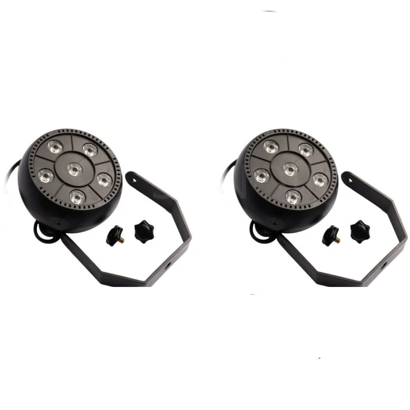 

1- 10 шт., USB 5 В, мини-светодиодная лампа, 6x3 Вт, RGB, 3 в 1