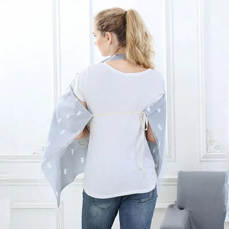 Mother Outing Breastfeeding Cover Cotton Baby Feeding Nursing Covers Adjustable Privacy Breastfeeding Apron Stroller Blanket