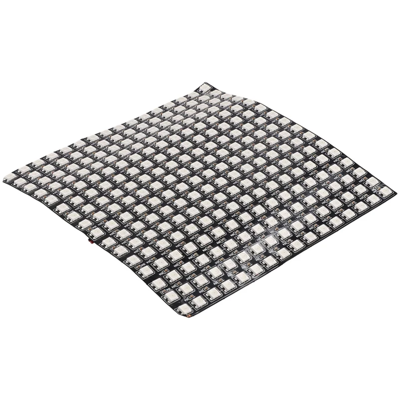 LC-WS2812 LED 프로그래밍 가능 조명, 개별적으로 주소 지정 가능, 비디오 디스플레이용, DC5V (16X16)