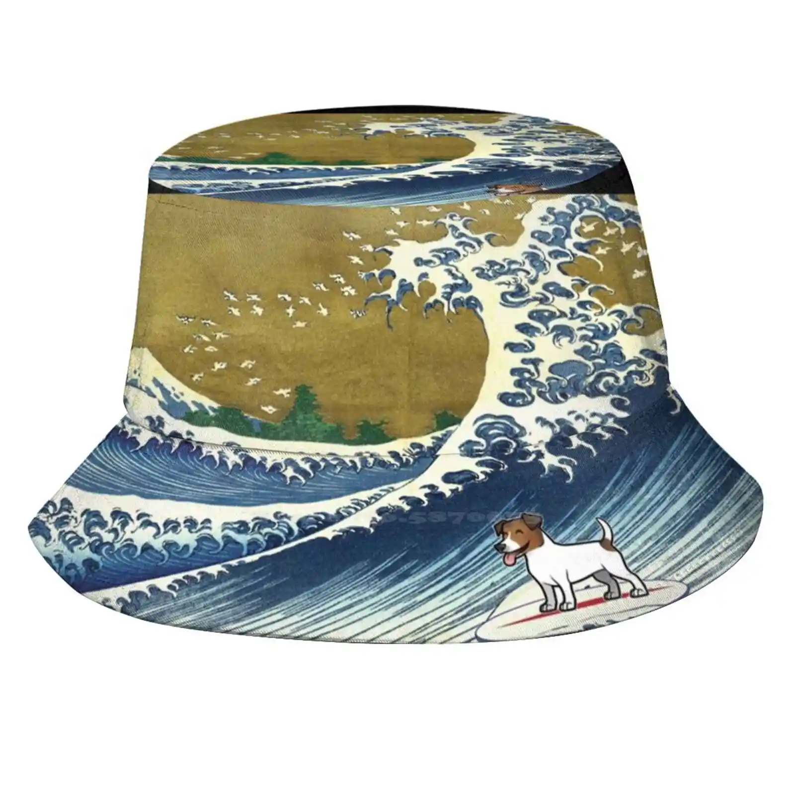 Jack Russell Pattern Design Stampato Cappelli Da Viaggio A Secchiello Jack Russell Mom Jack Russell Dad Jack Russell Terrier Papà Jack Russell