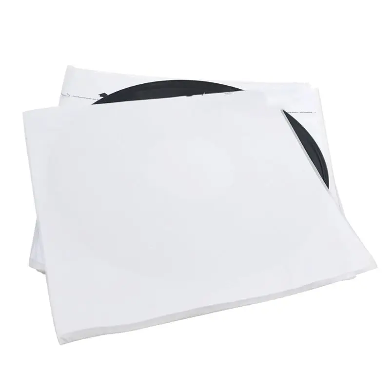 20 Pieces Three-layer Hdpe Film +Rice Paper Inner Bag for 12 Inches Vinyl Record