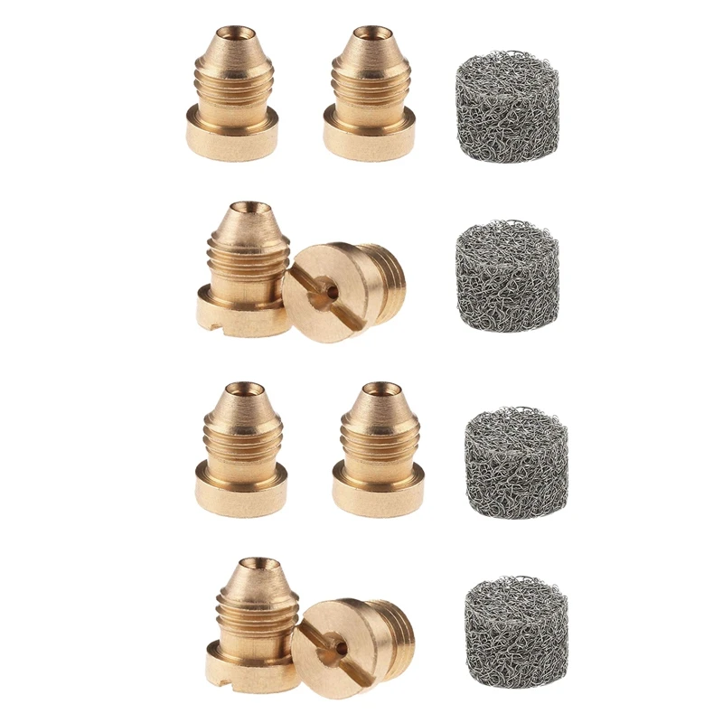 2X Schiuma Cannone Orifizio Punte Ugello Per Lancia Schiuma Neve 3000 Psi 1.10Mm Orifizio Vite Ugello Punta Con Filtro A Rete