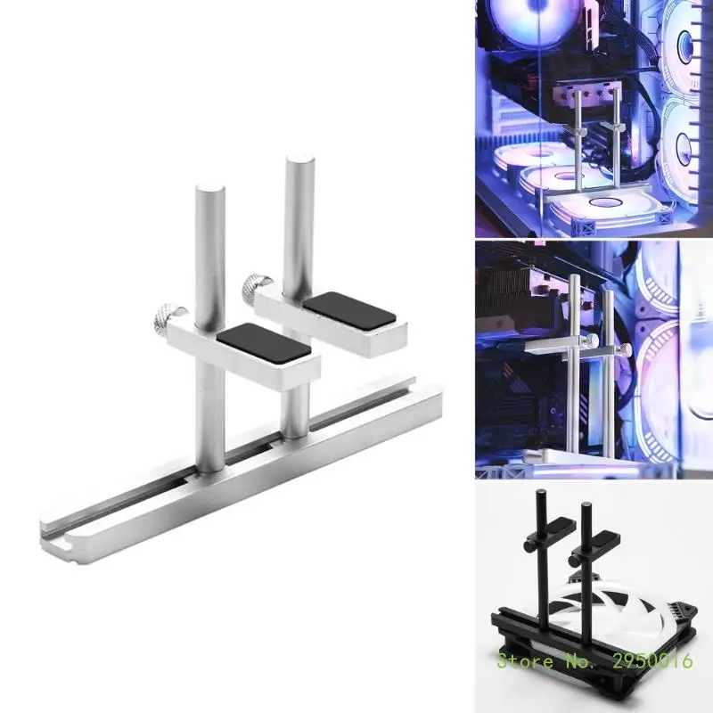 

Graphics Card Support Bracket Graphics Card Stand with Rubber Pad Adjustment Video Card Sag Holder for Fan