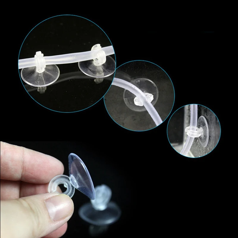 1~20m Aquarium Oxygen Pump Hose Air Bubble Stone Aquarium Fish Tank Pond Pump Tube 4*6mm White Black Colorful Flexible Tubes