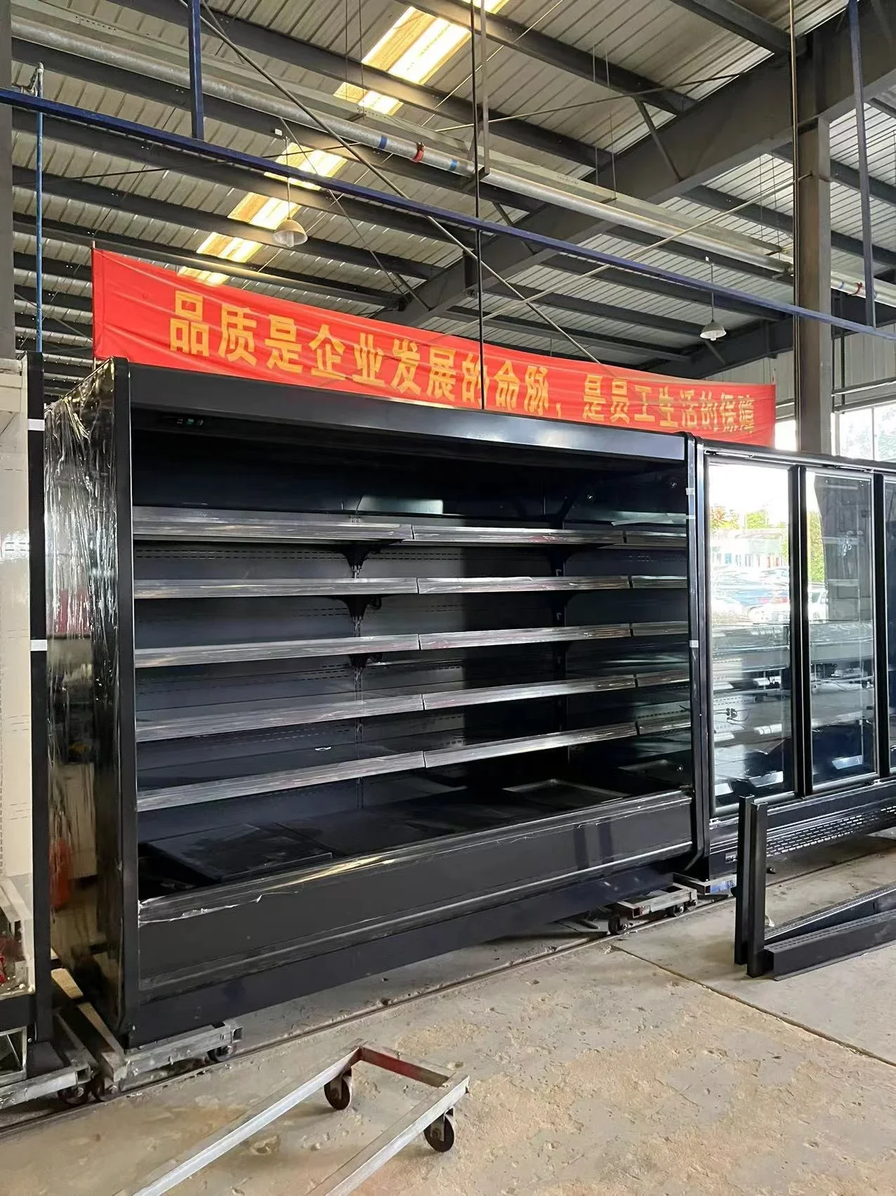 Commercial Fridge For Fruits And Vegetables Display Chiller Supermarket Equipment - Image 4