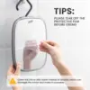 TAILI Shower Mirror Fogless for Shaving, Removable Fog Free Wall Hanging Mirror Portable Bathroom Mirror for Travel Camping 2
