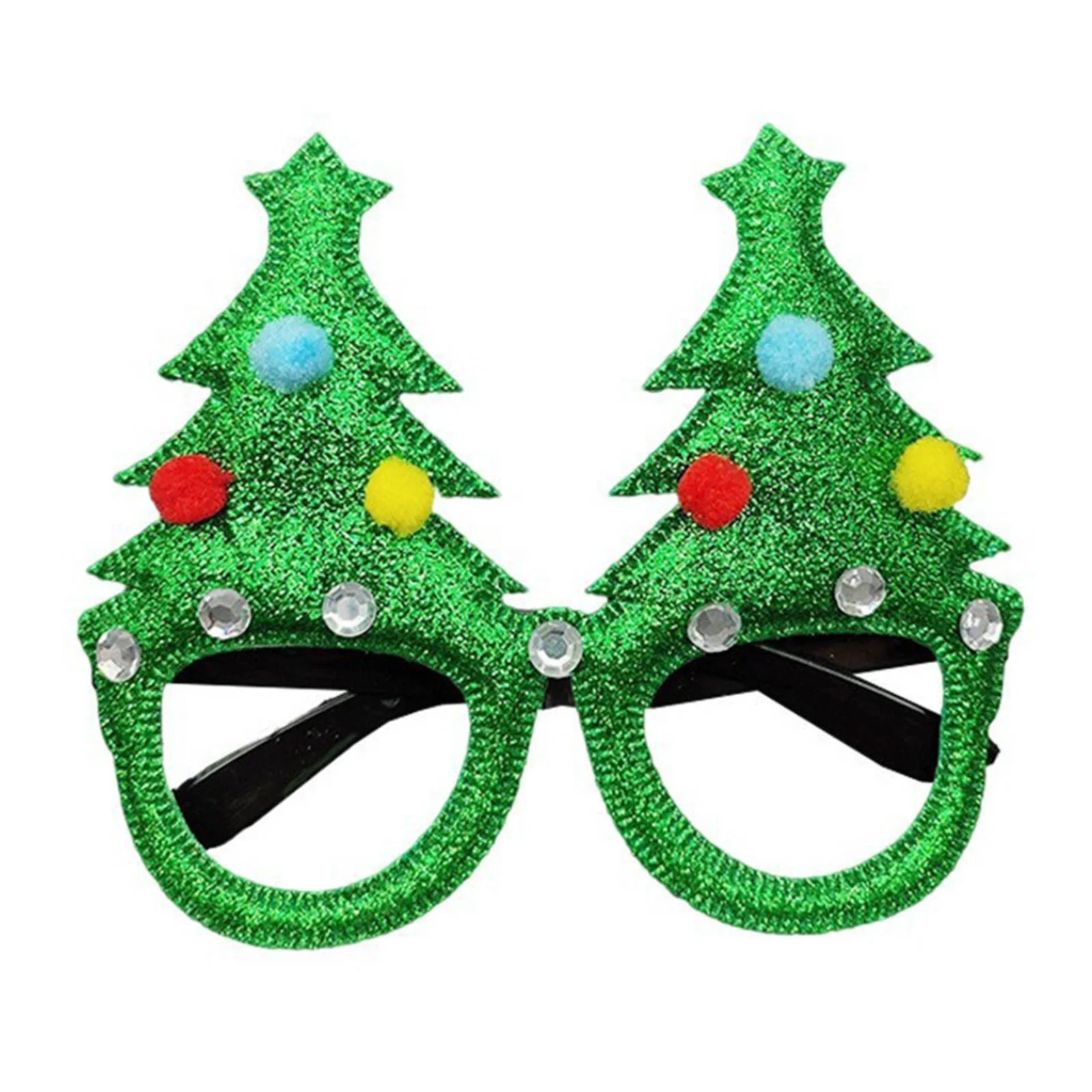 

Праздничные оправы для очков, рождественские очки с блестящими фотолампами, идеально подходят для радостных торжеств