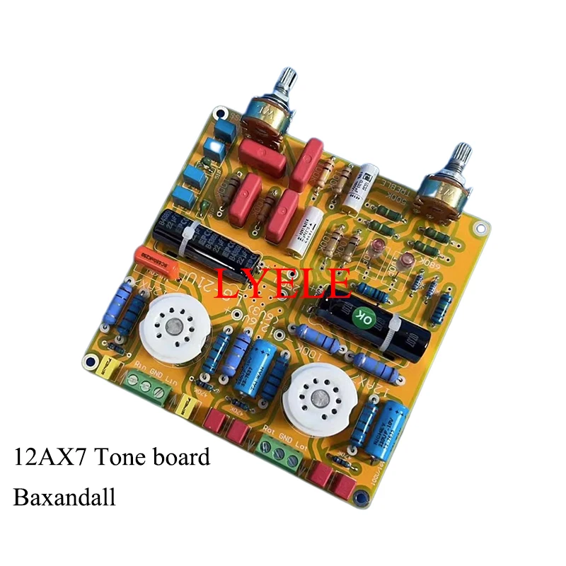12AX7 Tube Tone Board Baxandall Type 6N4 Tube High and Low Tone Board HIFI Home High-end Audio Amplifier 4