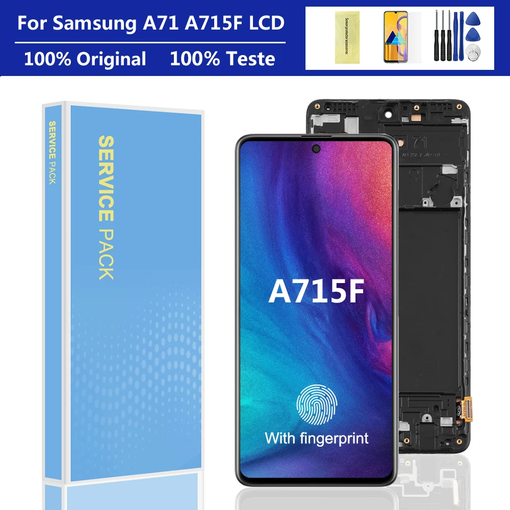 Screen Replacement Samsung Galaxy A71 Original Replacement Samsung