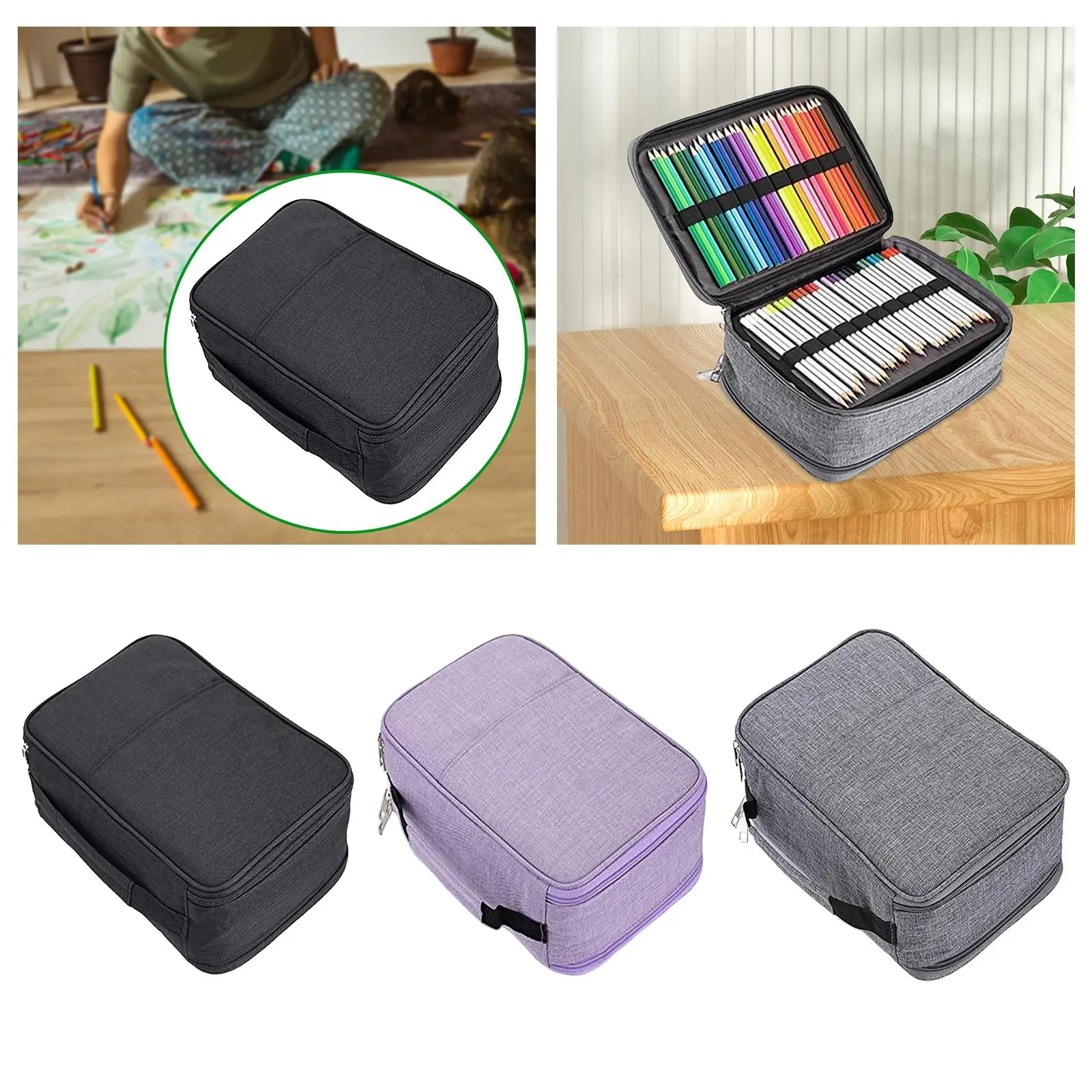 Pack De 12 Estuches De Tela Para Colorear Con 12 Ceras Apilables De 7 Colores, Bolsas De Regalo Para Cumpleaños Infantiles