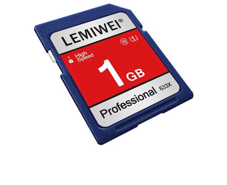 Lemiwei Hochgeschwindigkeits-SD-Karte 256MB 512MB 1GB 2GB profession elle Kamera karte reale Kapazität c10 u1 SD-Speicher karte – Detail 9