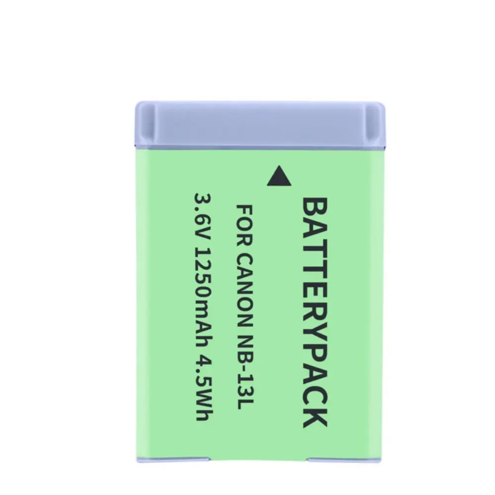 Autentico Pacco Batteria Al Litio Per Fotocamera Digitale Nb-13L Nb13L Per Canon Powershot G5X G7X Mark Ii G9X