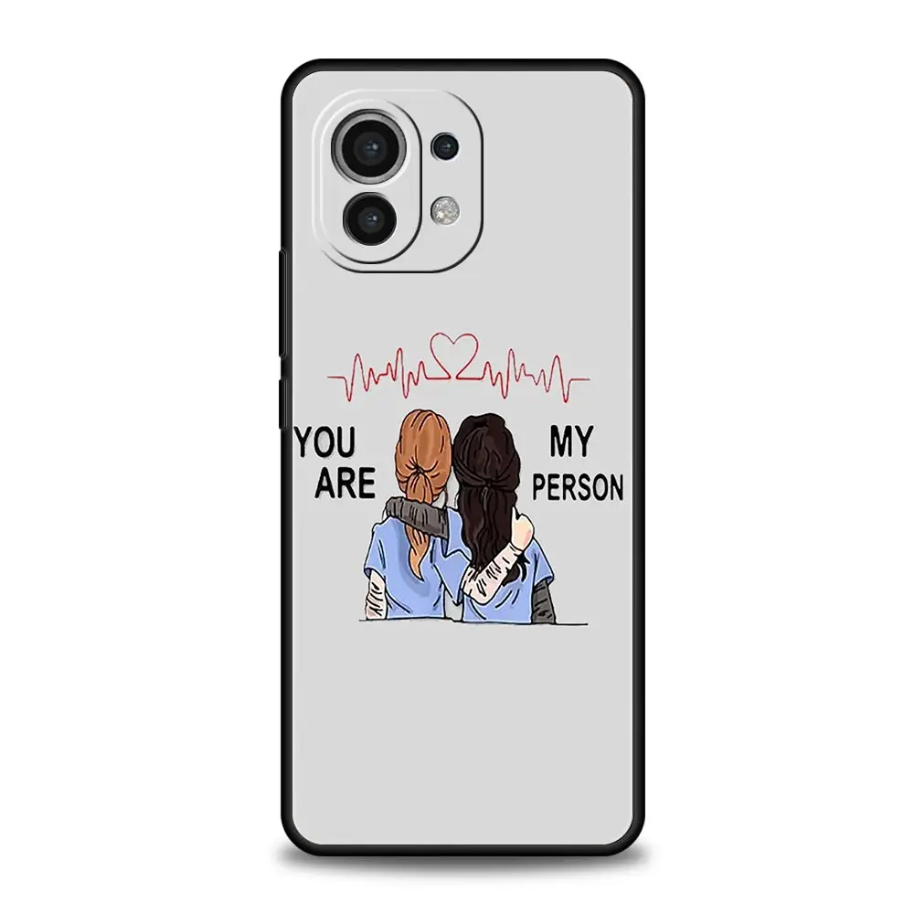 Grey's Anatomy You Are My Person Soft TPU Phone Case