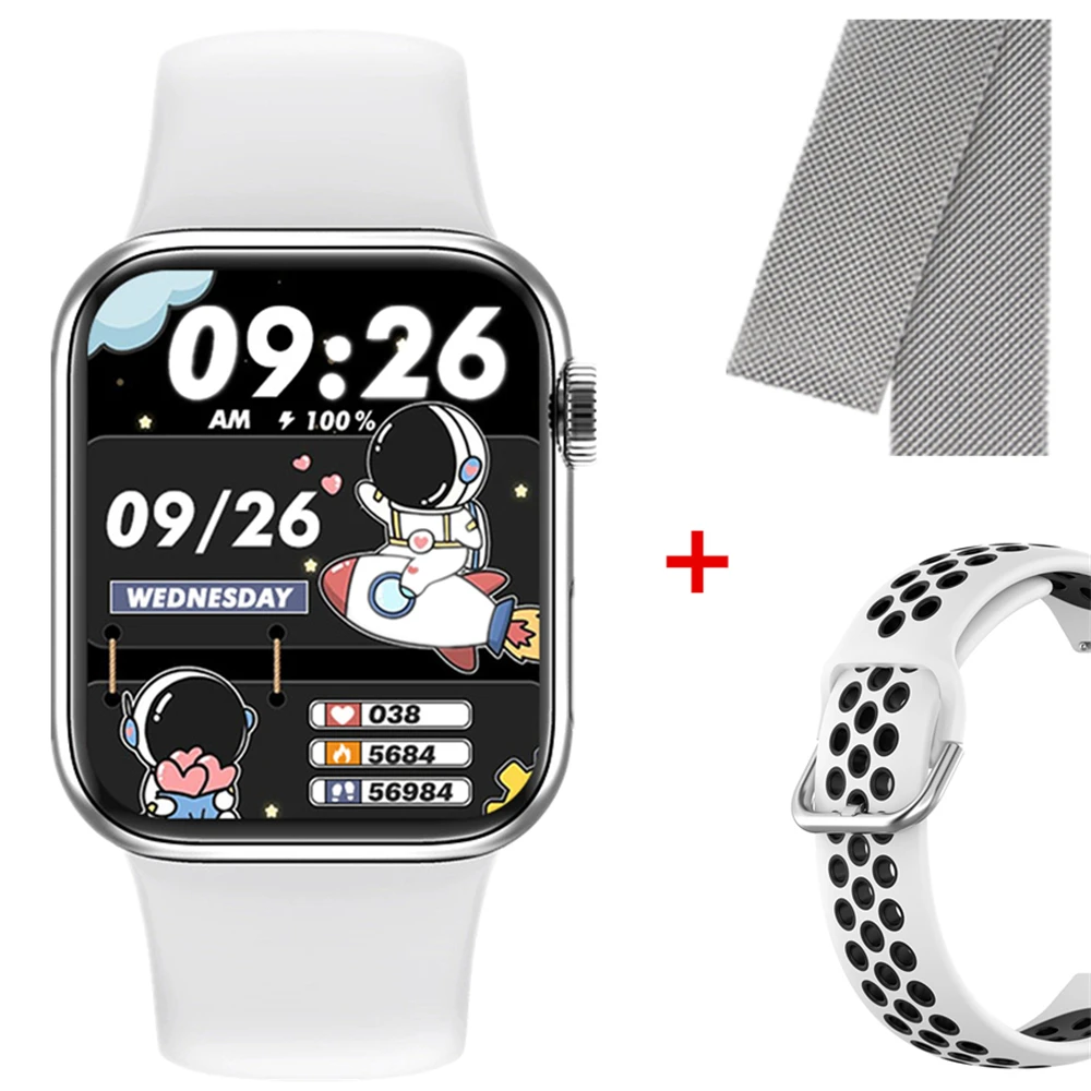 M Seven Sports Smart Watch Men 2022 Bluetooth Dial Call Voice Assistant Women Fitness Smartwatch PK IWO 15 Pro W27 DT7 Series 7 