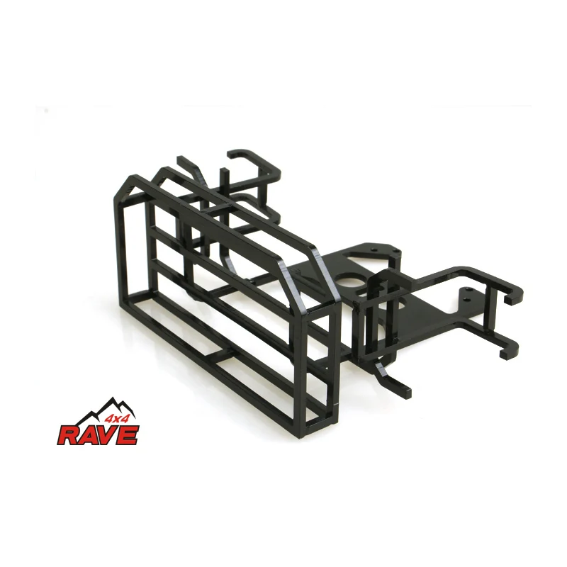 LESU 1/10 Crawler Auto Metall Reserverad Rack Für Fernbedienung Gepäckträger DIY Geländewagen Spielzeug Ersatzteile TH17933