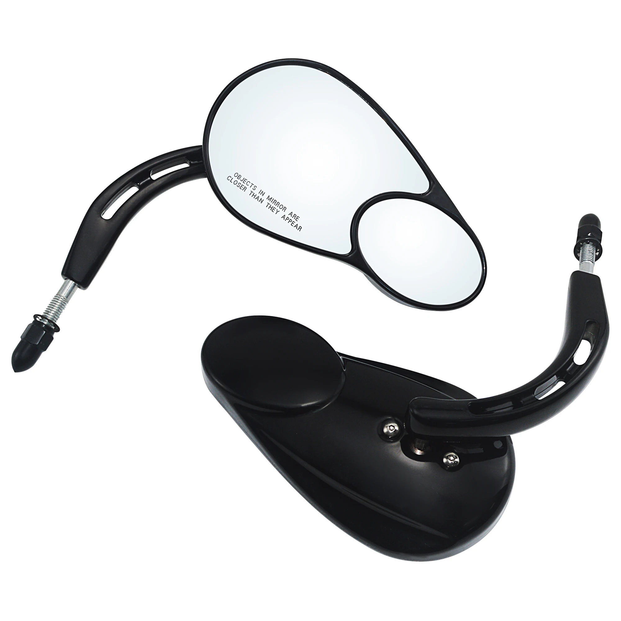 Motorcycles Rear Side Mirrors Rear view For Harley Honda Road King Touring Sportster Fat Boy Softail Bobber Chopper Street Glide 6