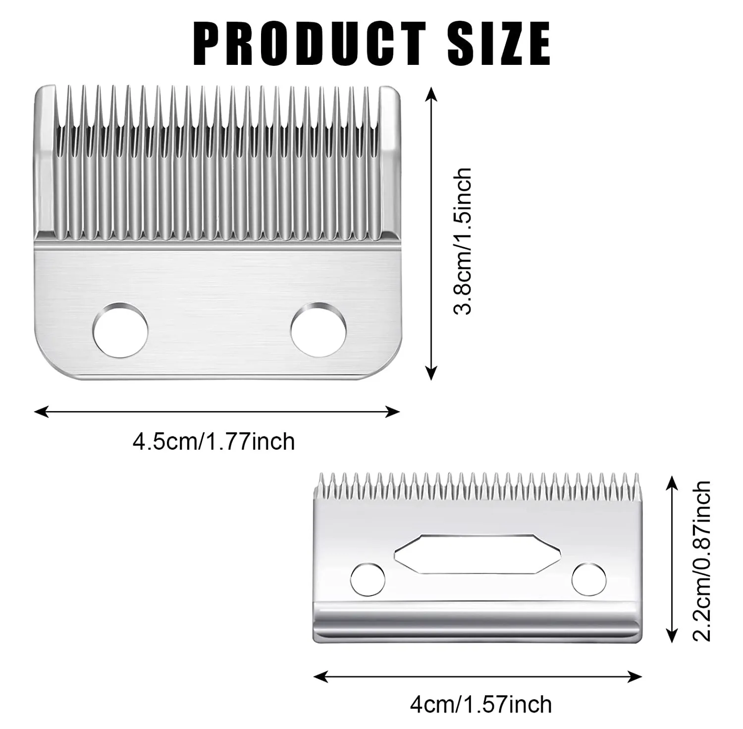 Kemei Hair Clipper geemy-6008,kemei-809A용 전문 블레이드 교체 액세서리, 1개 세트