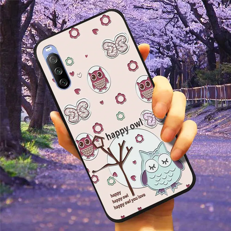 3D Flower Relief Soft Silicone Emboss Phone Case Cover