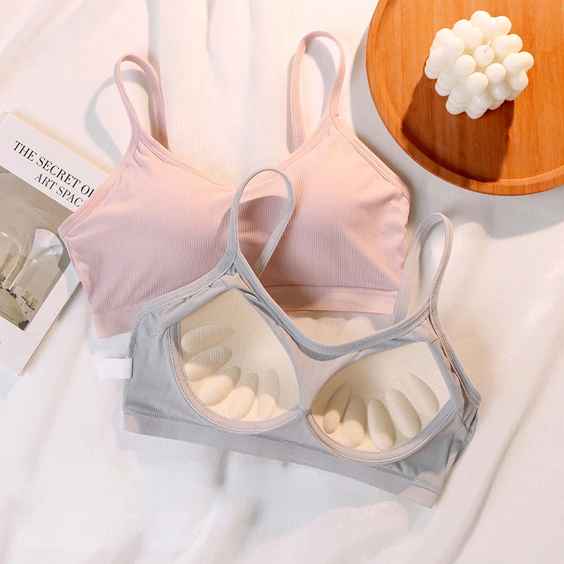 women lingerie bra women tube tops Ice Silk Beautiful Back Underwear All-in-One Wireless Bra Bottoming Anti-Exposed Breathable Girls Tube Top Топики Женские
