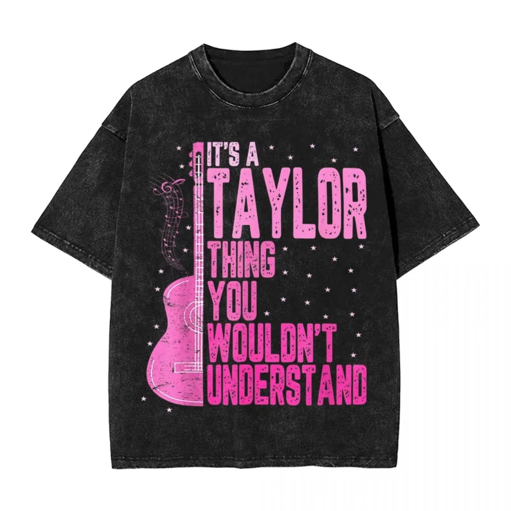 Taylors God Save T Shirts Washed Cotton Harajuku T-Shirt Swifts Singer Fashion for Men Women Tops Streetwear Printed Tees 2