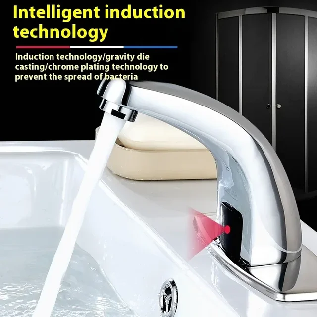Angle Adjustable Faucet Kitchen Blender Automatic Infrared Sink Water Tap Mount Touch Sensor Deck Inductive Bidet Torneira Tools 2