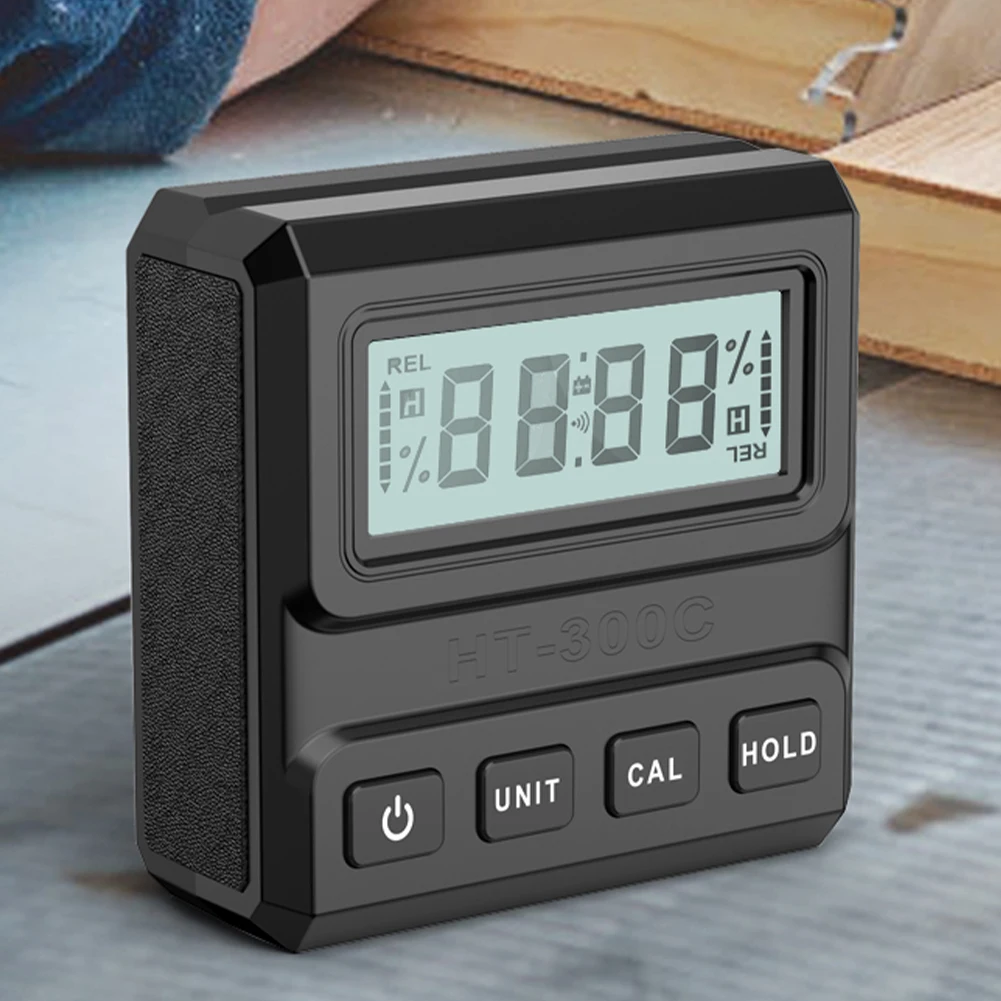 Digital Protractor 4*90° Angle Finder Gauge With Magnetic Base Electronic Inclinometer Angle Bevel Tester Measurement Box