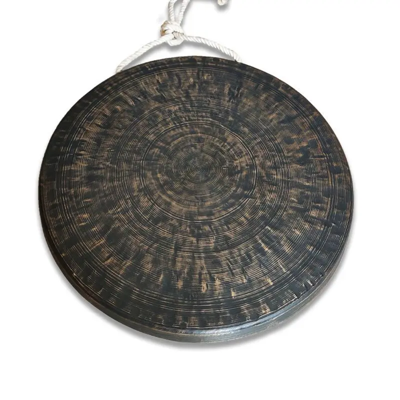 Bronze Flat Gong 35cm Band Professional Performance Hand-made 40cm Flat Gongs Accompany Musical Instruments Percussion