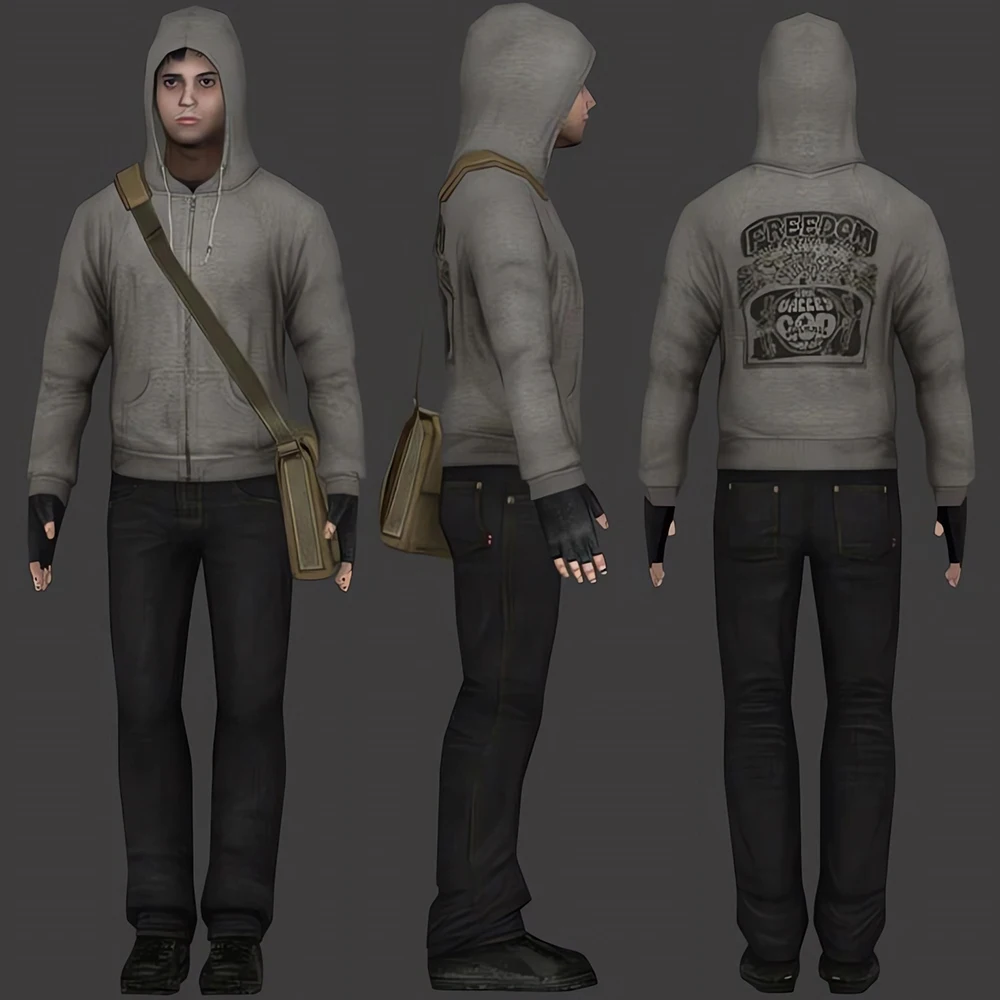 Simon Henriksson Zipped Hoodie Cry of Fear Simon's Hooded Cosplay Sweatshirt Winter Sweater Gamer Gift Trendy Aesthetic Hoodies 3