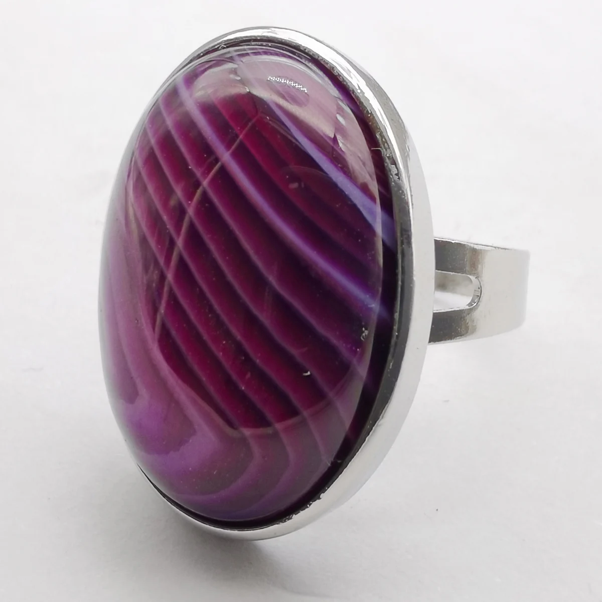 Purple Veins Agate