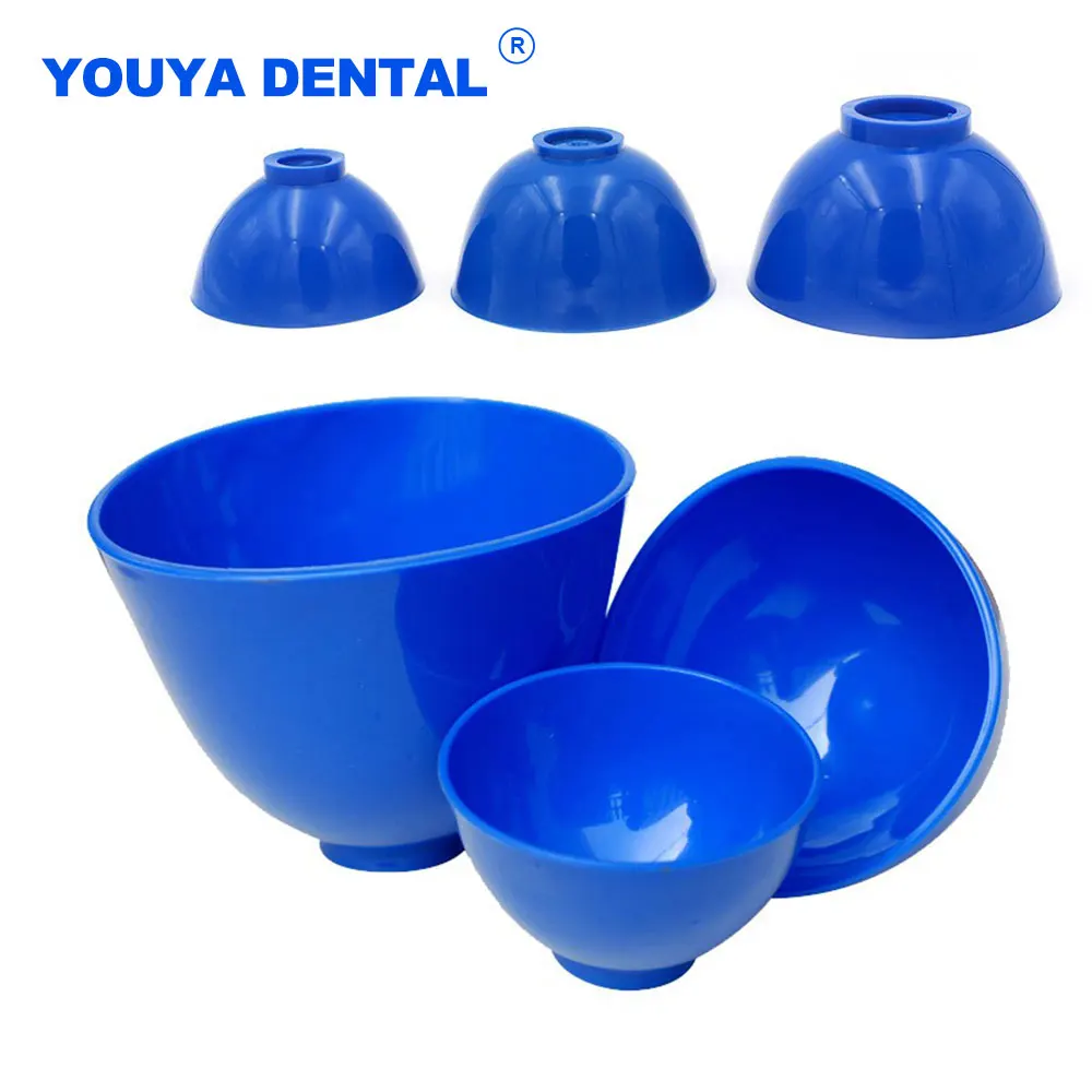 3pcs/Set Dental Rubber Mixing Bowl Alginate Plaster Material Dental