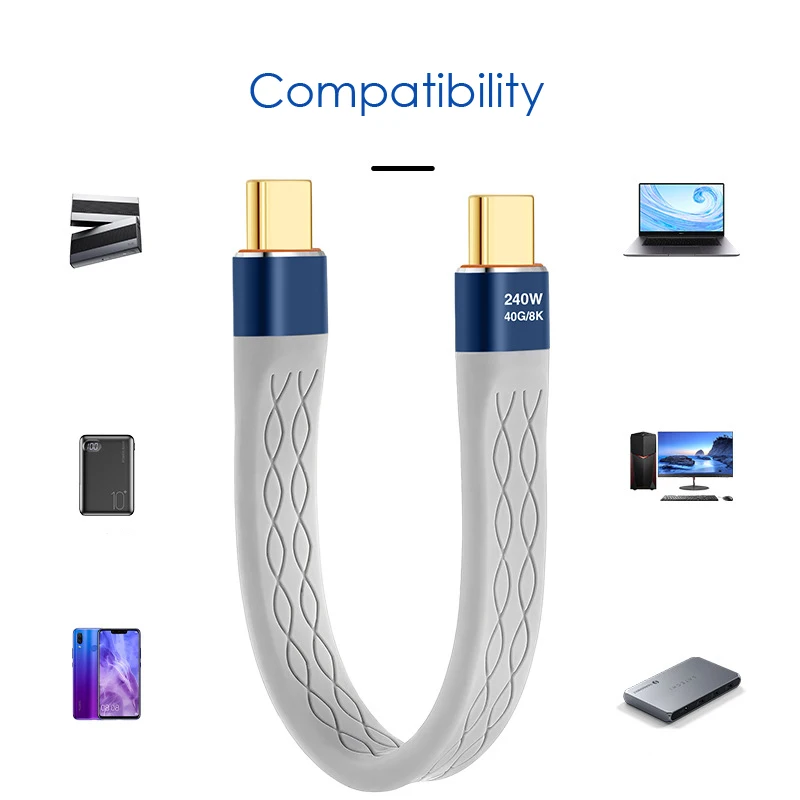 รูปสินค้า สายเชื่อมต่อ USB4 40Gbps สำหรับอุปกรณ์หลากหลาย