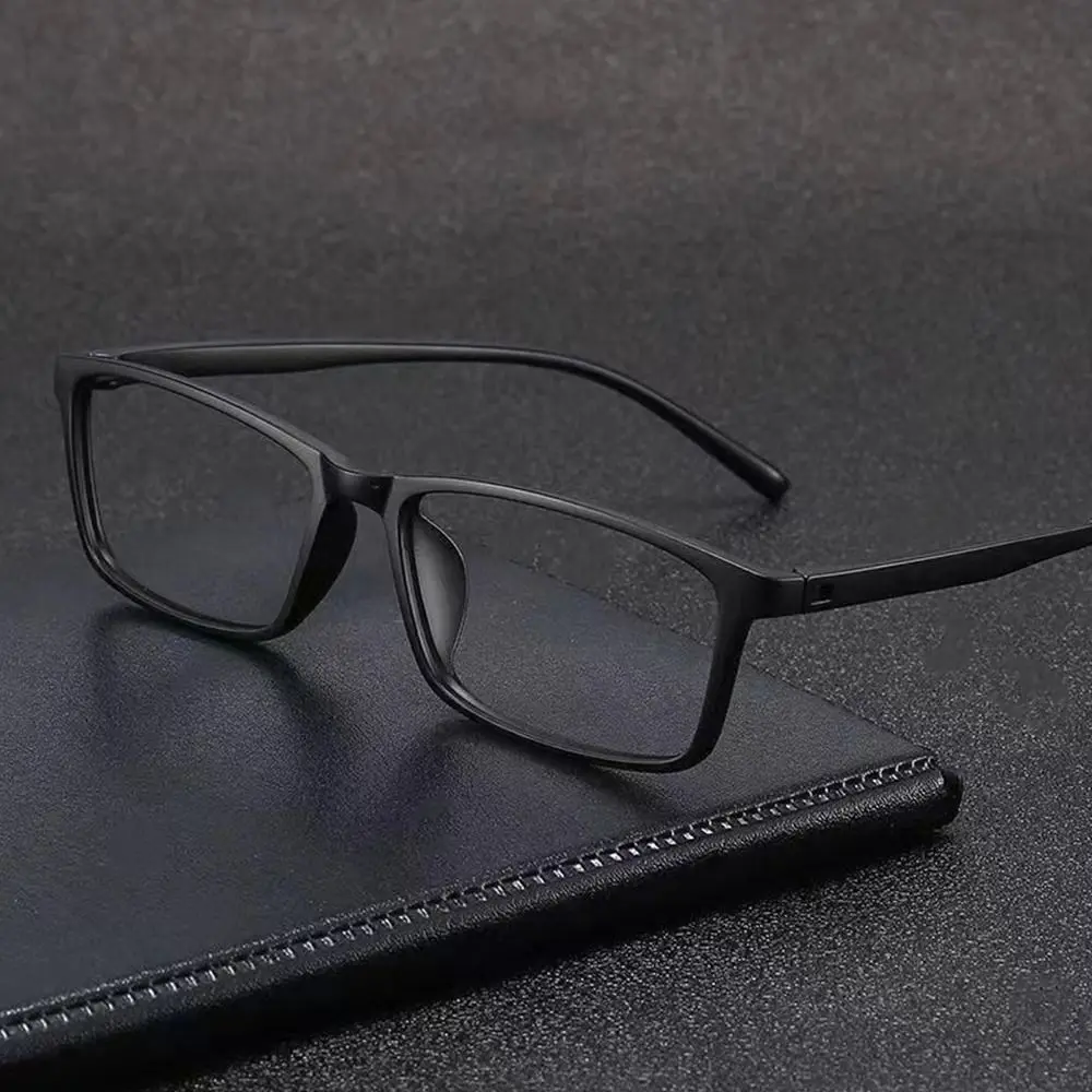 Eyeglass Frames Mirror Frame Tr90 Square Eyeglass Frame Ultra Light Portable Glasses Eyewear Protection Empty Without Pieces