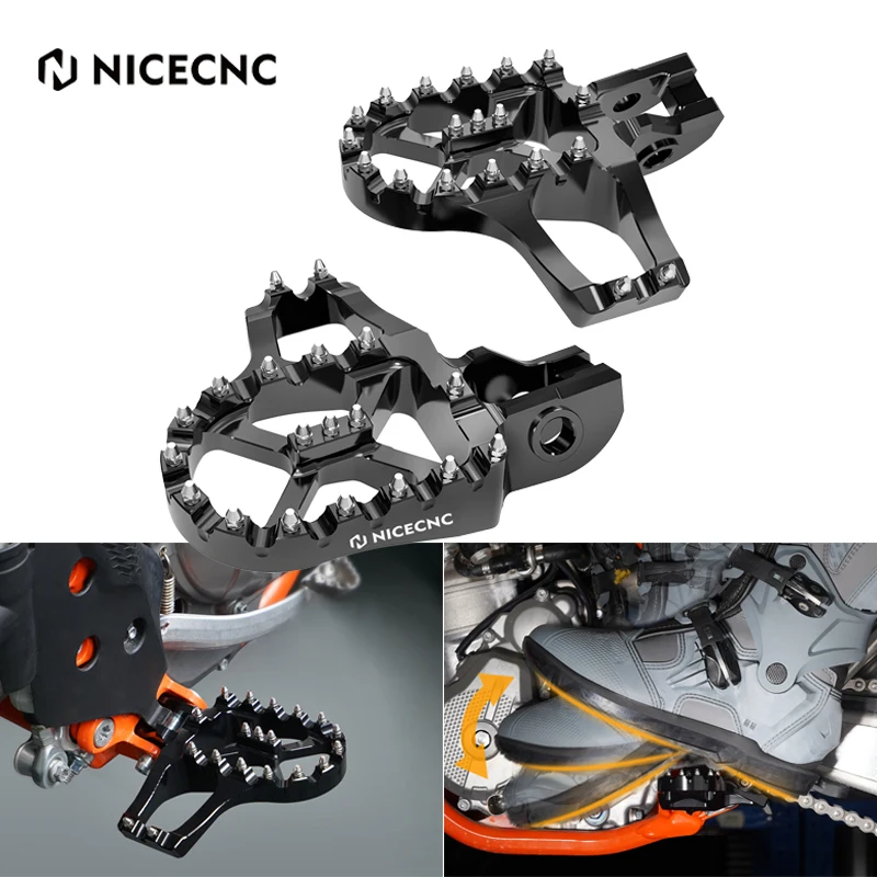 

For KTM 2017-2023 EXC 300 Air EXT Foot Pegs Extender FootRest EXC250 EXCF350 XCW XCWF SX125 SXF450 Husqvarna TE300 GasGas EC300