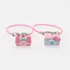 Mini Bear DIY Camera Dress up Plush Toy for 17cm Labubu Plush doll Accessories 1