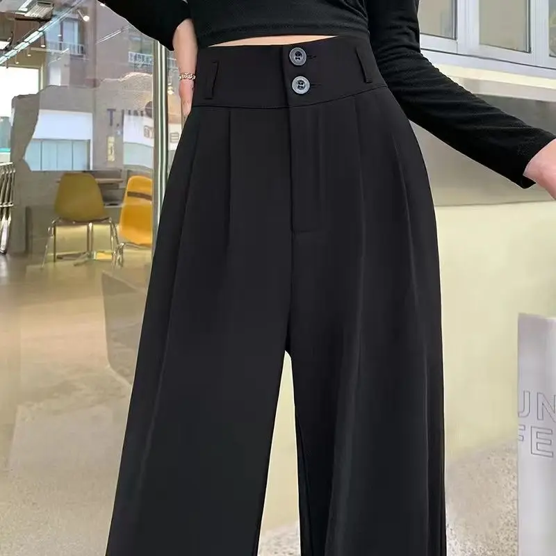 SHINFY Jeans Cargo Para Mujer, De Cintura Alta, Holgados, Pierna Ancha, Y2K, Pantalones Cargo Holgados Con Bolsillos Con Solapa, 01-Negro, Small