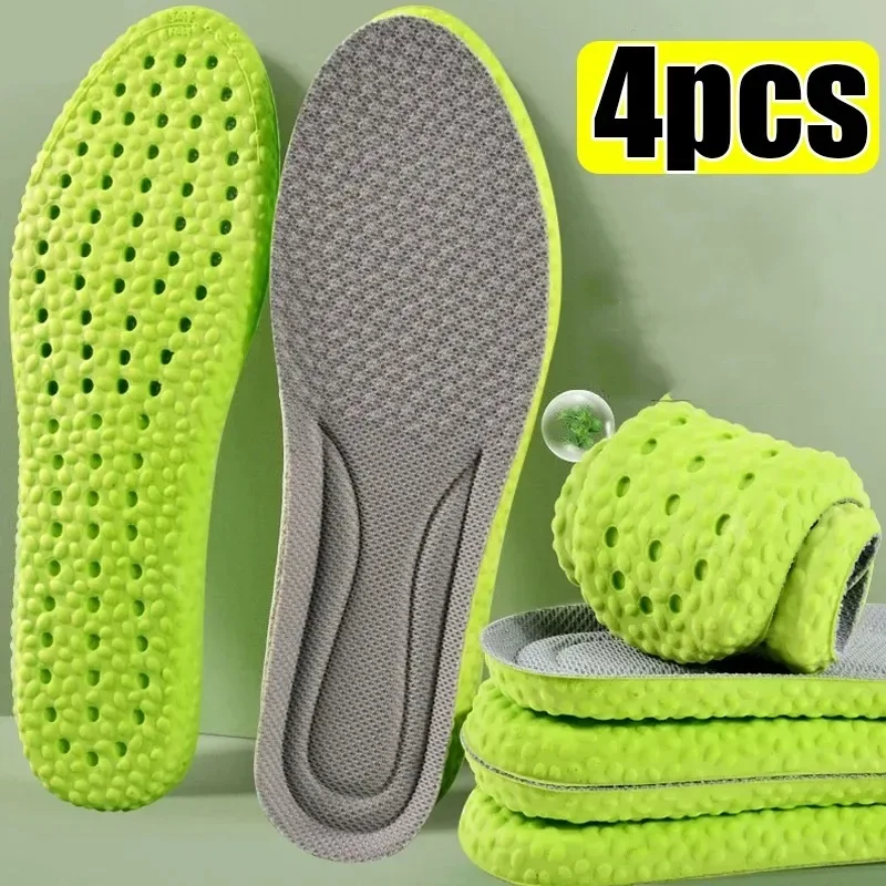 Shoe Insoles Orthopedic Insoles Soft Massage Breathable Arch Support Unisex Deodorant Memory Sponge Sports Feet Care