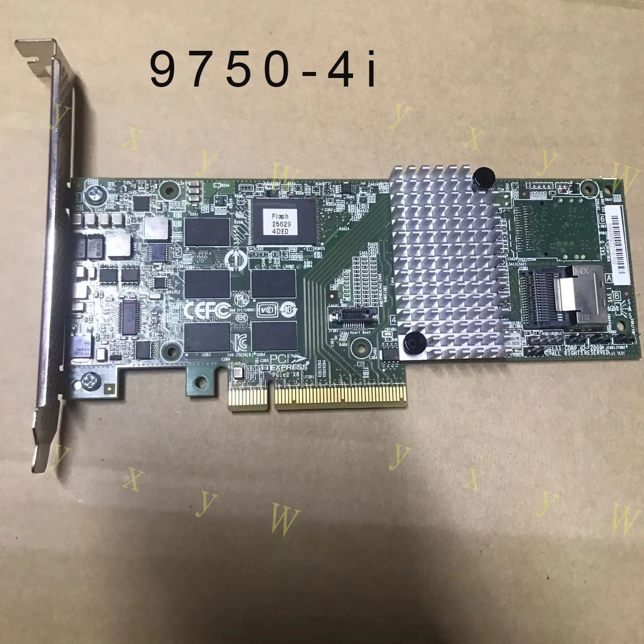 LSI 3Ware SAS 9750 4i 6Gb/s 4 Port SATA+SAS RAID Controller, Free