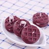 DIY Cute Round Waffle Making Mold Practical Chocolate Making Tool Aroma Candle Silicone Mold Food Grade Silicone Baking Supplies 5