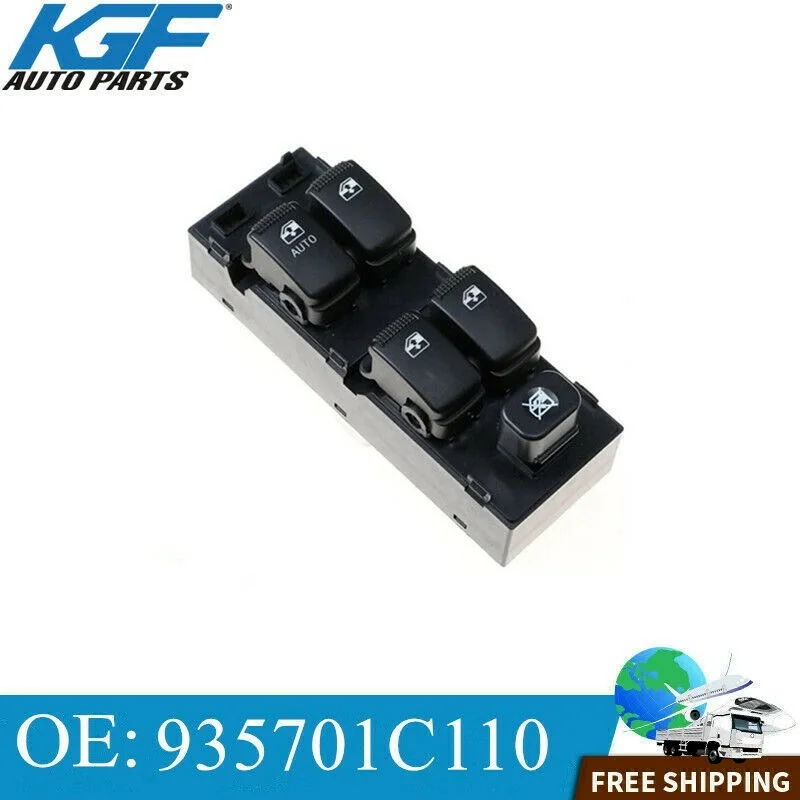 93570 1C110 935701C110 Electric Power Window Switch For Hyundai Getz