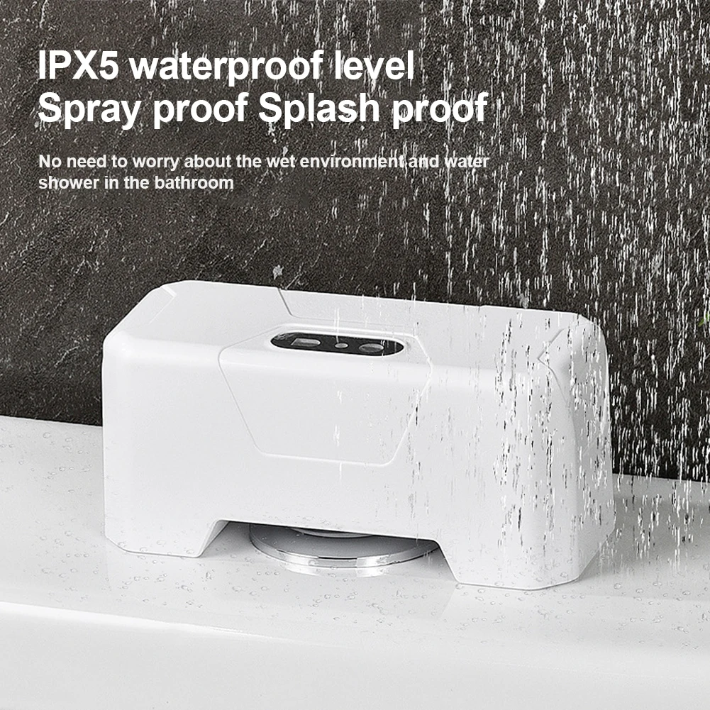 Toilet Flusher Non-Contact Fully Automatic Toilets Flusher Infrared Induction Intelligent Toilets Flush Button Splash-proof for Public