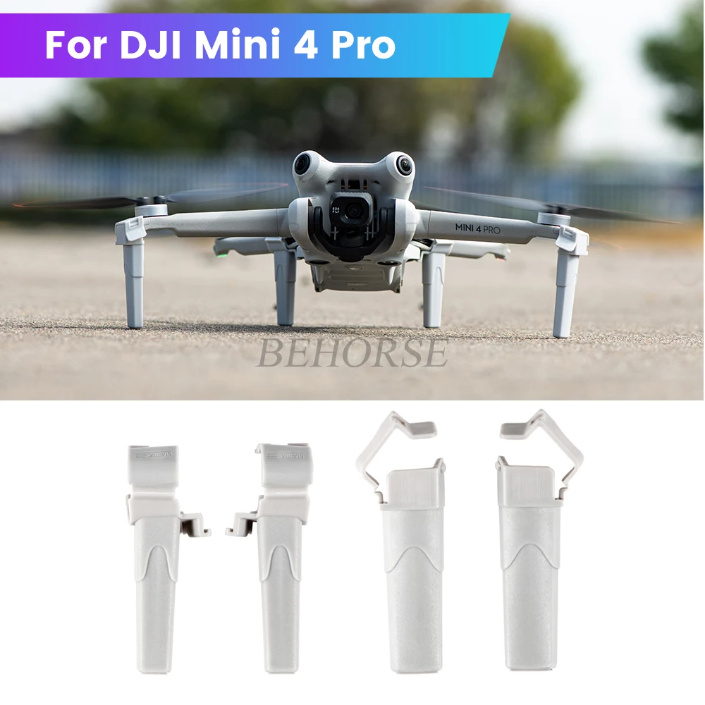 Increased Height 20 MM Landing Gear For Mini 4 Pro Leg Protector Extension For DJI Mini 4 Pro Split Tripod Drone Accessories
