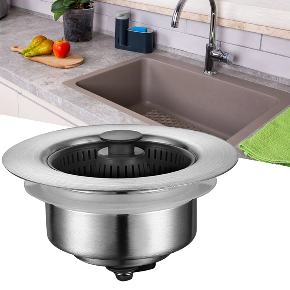 

Universal Kitchen Sink Stopper Multipurpose Sink Drain Basket For Kitchen