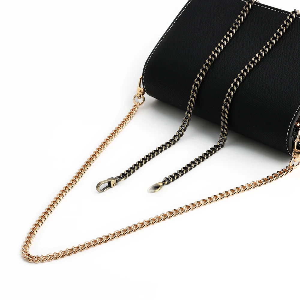 Gold Metal Thin Chain Strap for Women's Handbags - Versatile Crossbody Shoulder Bag Accessory