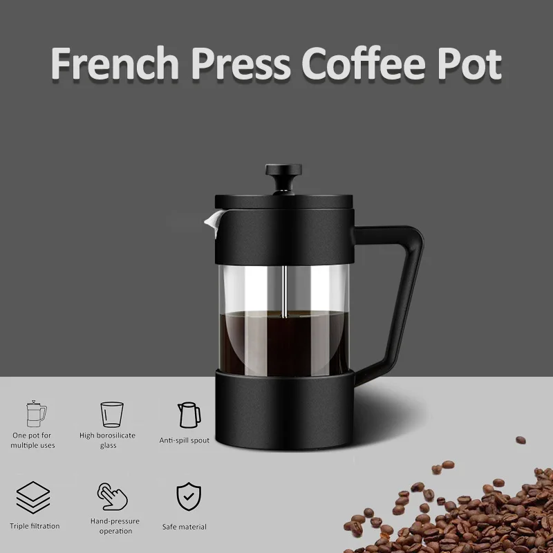 350/600/1000ML French Press Coffee Pot coffee pot french press coffee press coffee press