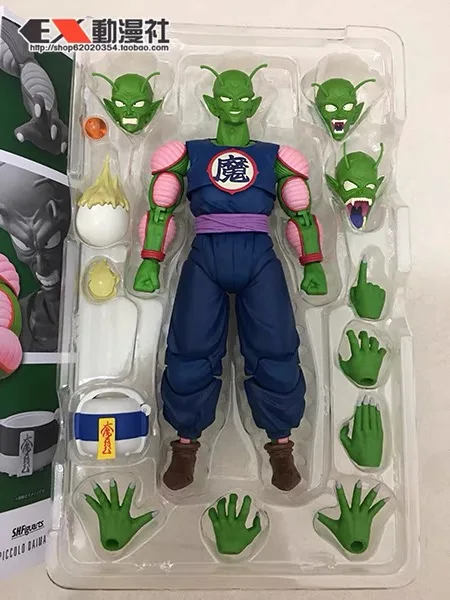 thumbnail image 1 of Figura de acción original de BANDAI SHFiguarts Dragon Ball Z Piccolo SHF Cape Super Hero PVC Anime figura coleccionable modelo juguete regalo, 1 of 5