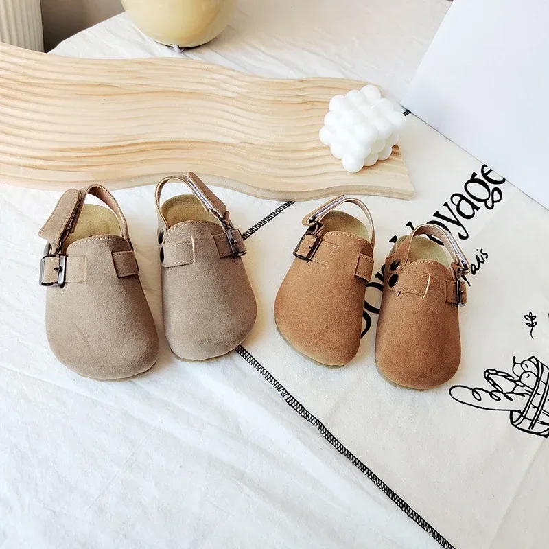 Children's Fleece Elastic Clogs Baby Boys Girls Plush Slipper,Prewalker Winter Warm Soft Sole Shoes,Anti-Slippery Footwear 4