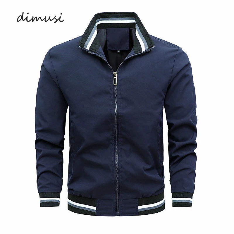 

DIMUSI Men's Bomber Jacket Casual Men Outwear Windbreaker Coats Fashion Hip Hop Streetwear Sports Pilot Jackets Men Clothing