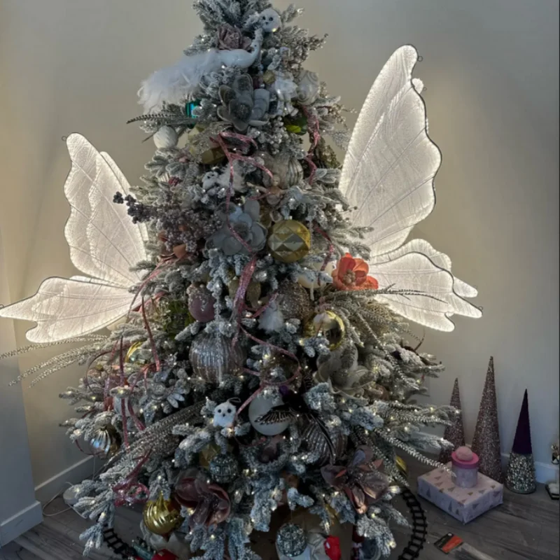 144 LED Luce per albero di betulla Bianco caldo Alimentazione a batteria USB Albero decorativo per le vacanze Natale Halloween Regalo di Pasqua  39