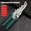 Multi-function Electrician Pliers Industrial-grade Special-purpose Wire Stripping Artifact Wire Crimping Stripping Pliers Tools 1
