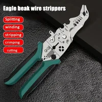 Multi-function Electrician Pliers Industrial-grade Special-purpose Wire Stripping Artifact Wire Crimping Stripping Pliers Tools 1